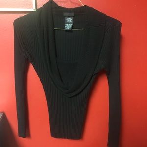 Cowl neck sweater